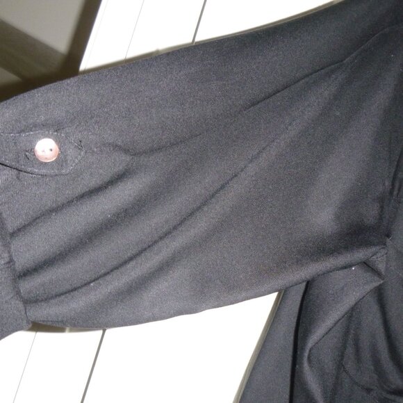 Style & Co – Womens Black roll tab shirt - Picture 4 of 5